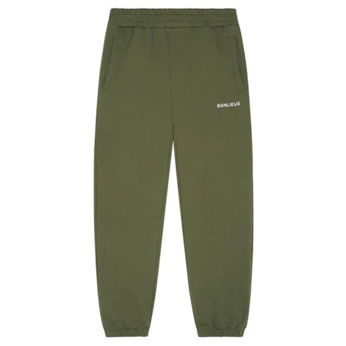 Banlieue Script Trainingsbroek Groen