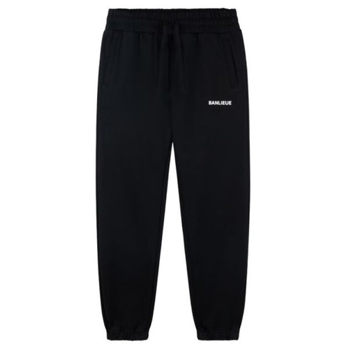 Banlieue Script Trainingsbroek Zwart