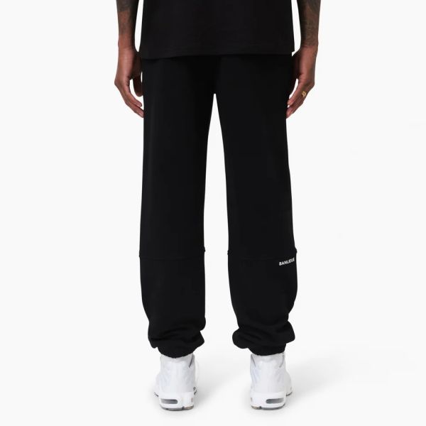 Banlieue Script Trainingsbroek Zwart