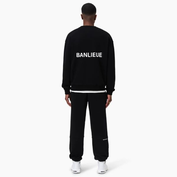 Banlieue Script Trainingspak Zwart