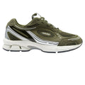 Banlieue The Runner + Suede Sneaker Donker Groen