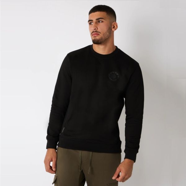Banlieue Tonal Sweater Zwart