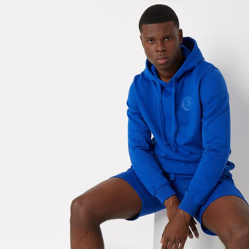 Banlieue Tonal Hoodie Blauw