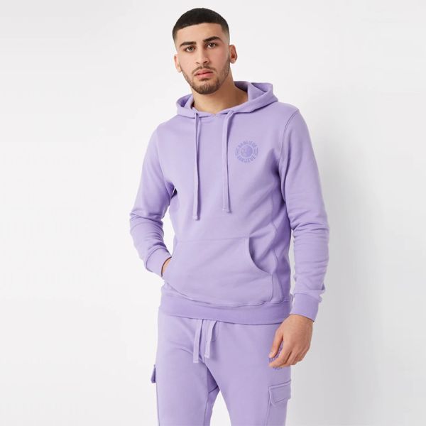Banlieue Tonal Hoodie Paars