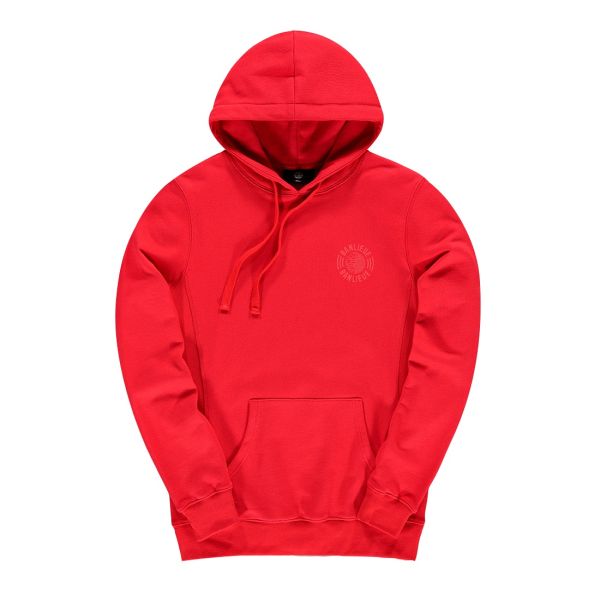 banlieue tonal hoodie rood