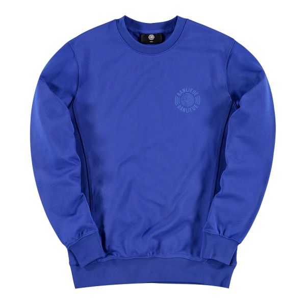 banlieue tonal sweater blauw