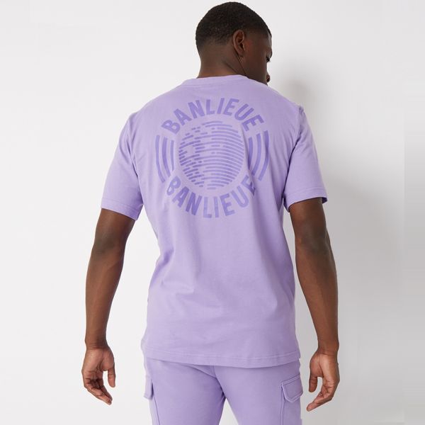 Banlieue Tonal T-shirt Paars