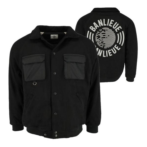 Banlieue Varsity Jas Zwart