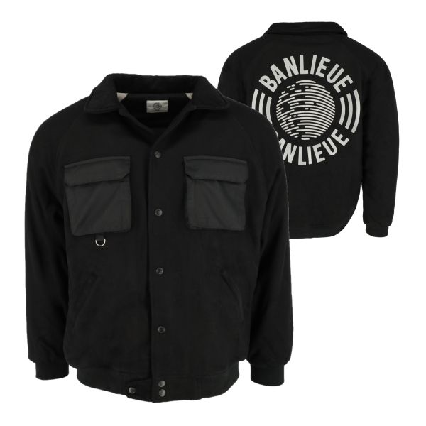 Banlieue Varsity Jas Zwart