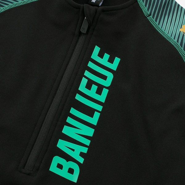 Banlieue X Robey Trainingspak Zwart/Groen