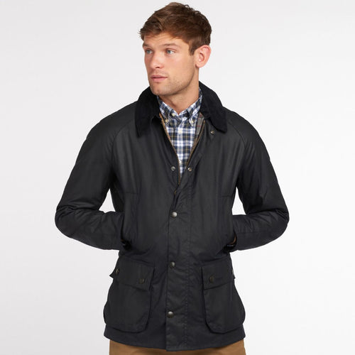 Barbour Ashby Wax Jas Navy