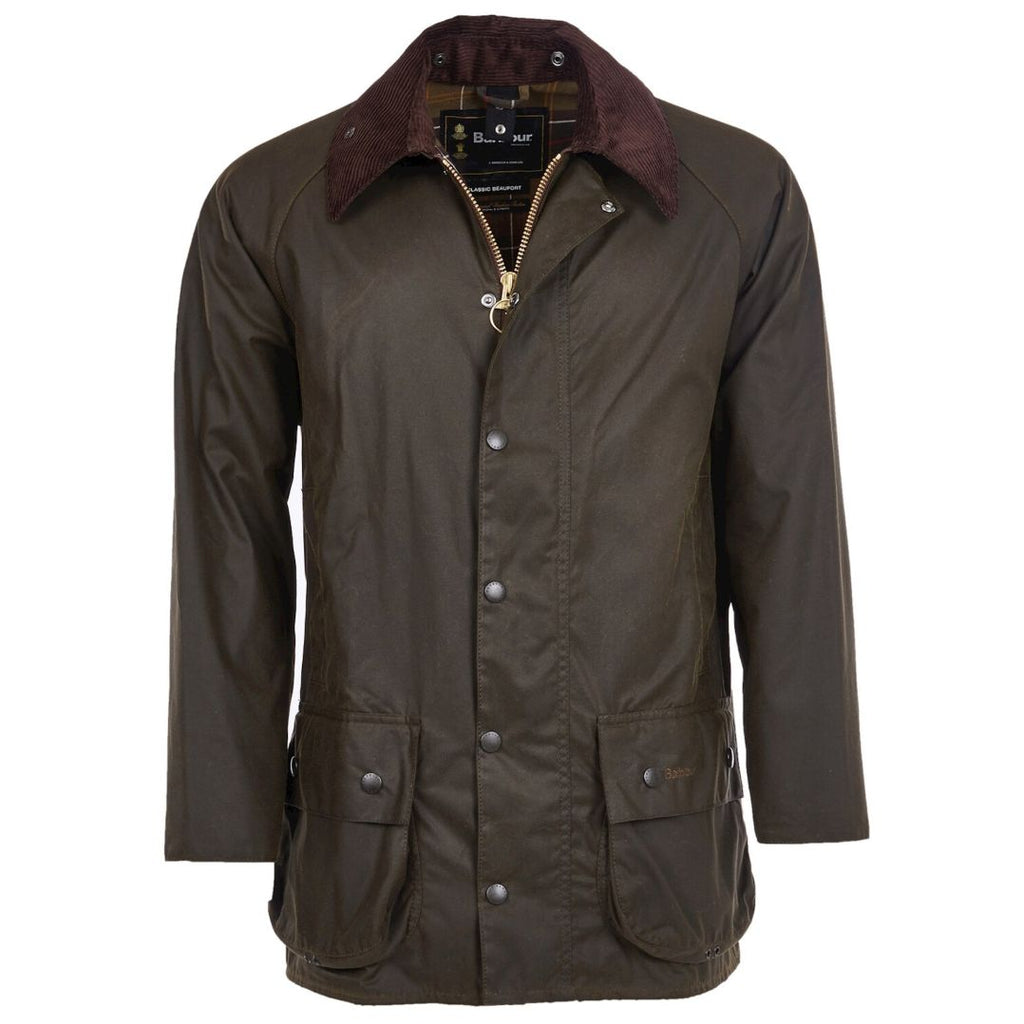 Barbour Classic Beaufort Wax Jas Donker Groen