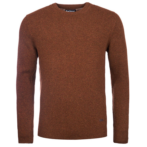 Barbour Essential Patch Sweater Bruin
