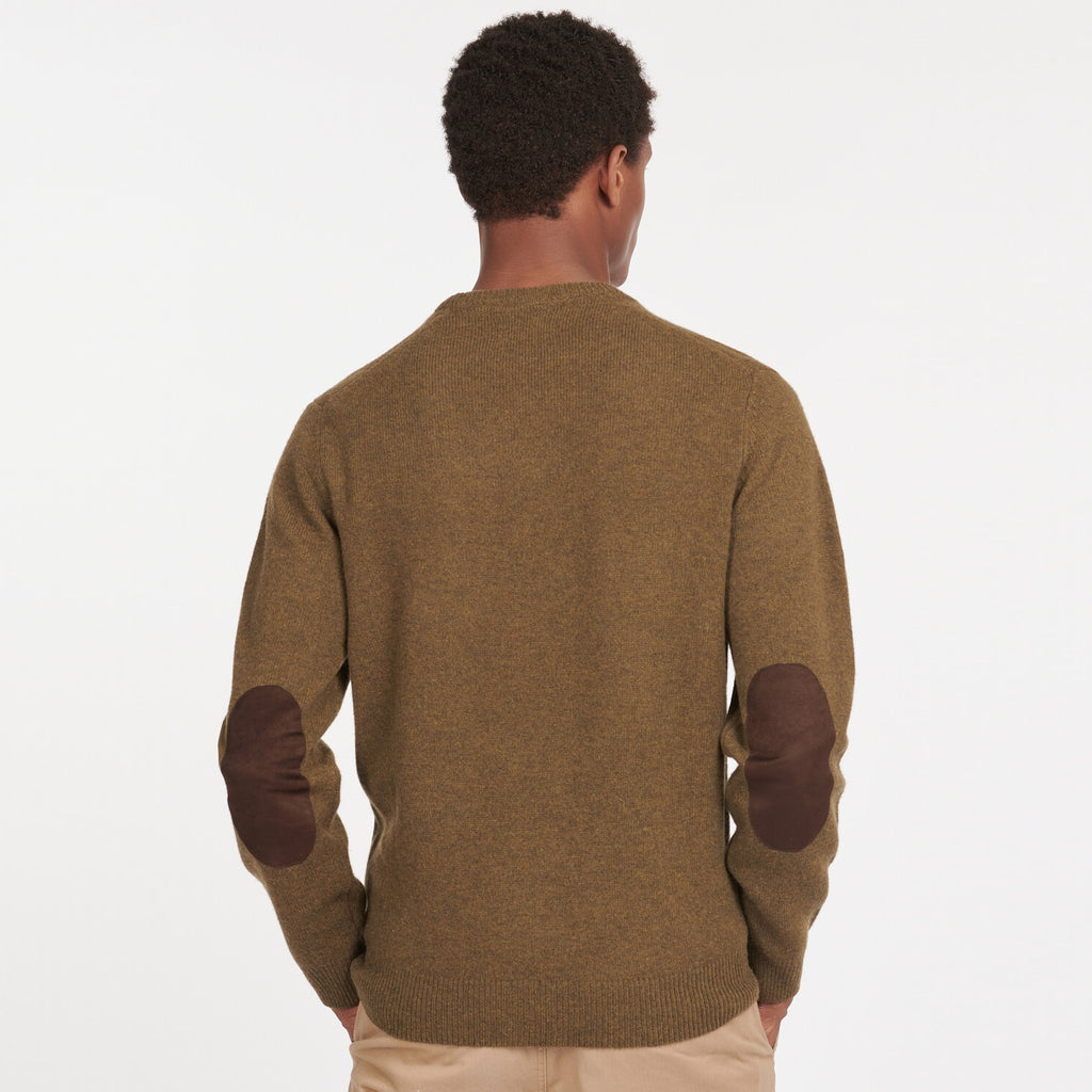 Barbour Essential Patch Sweater Donker Groen