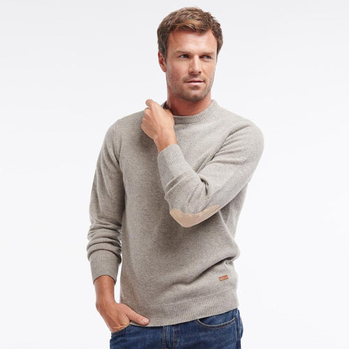 Barbour Essential Patch Sweater Grijs