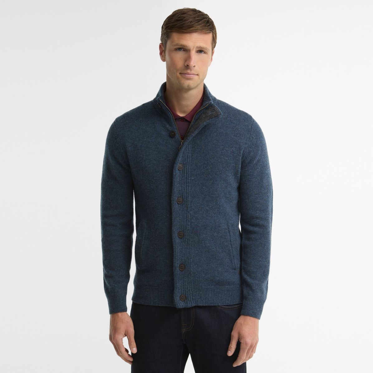 Barbour Essential Patch Vest Donker Blauw
