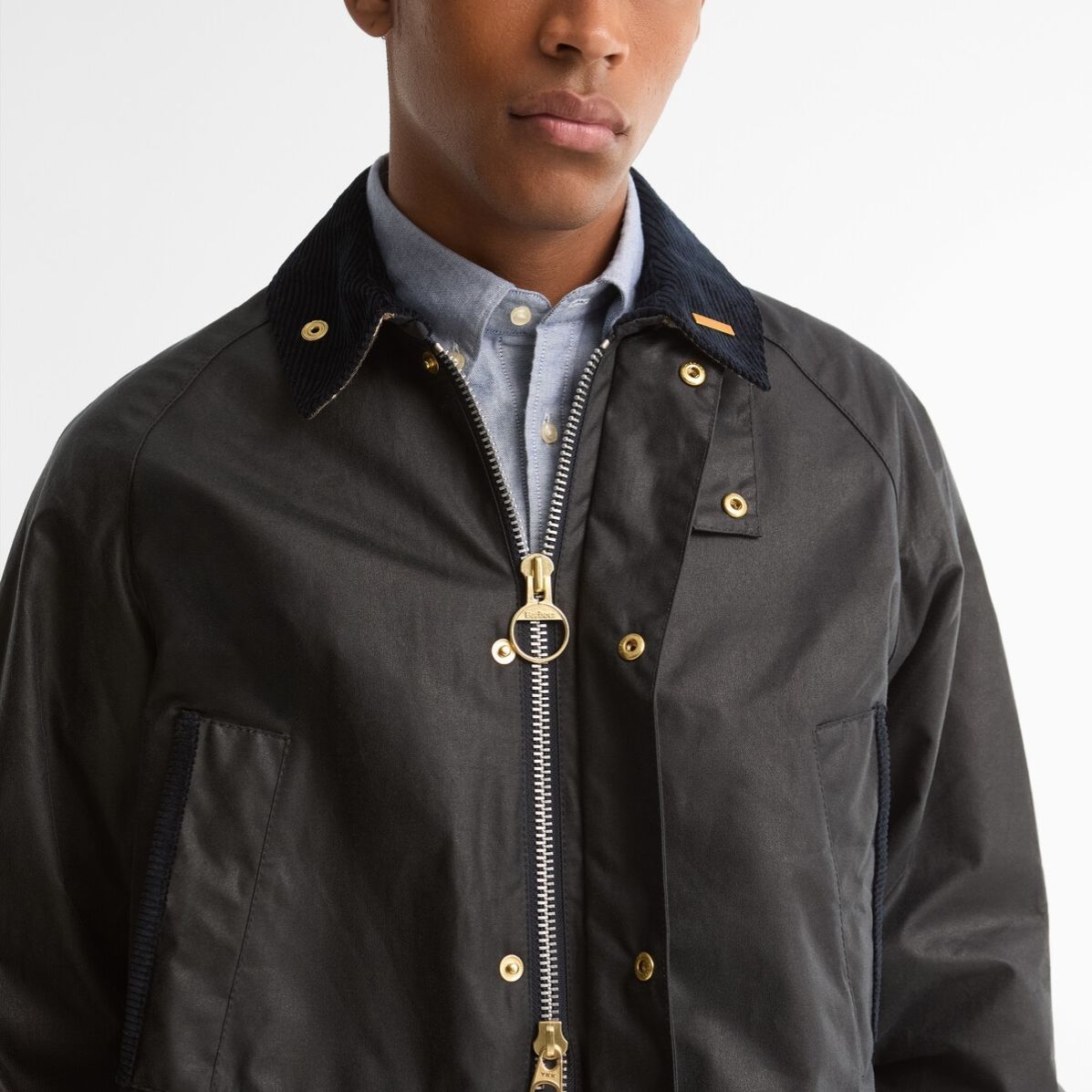 Barbour Icons Bedale Wax Jas Navy
