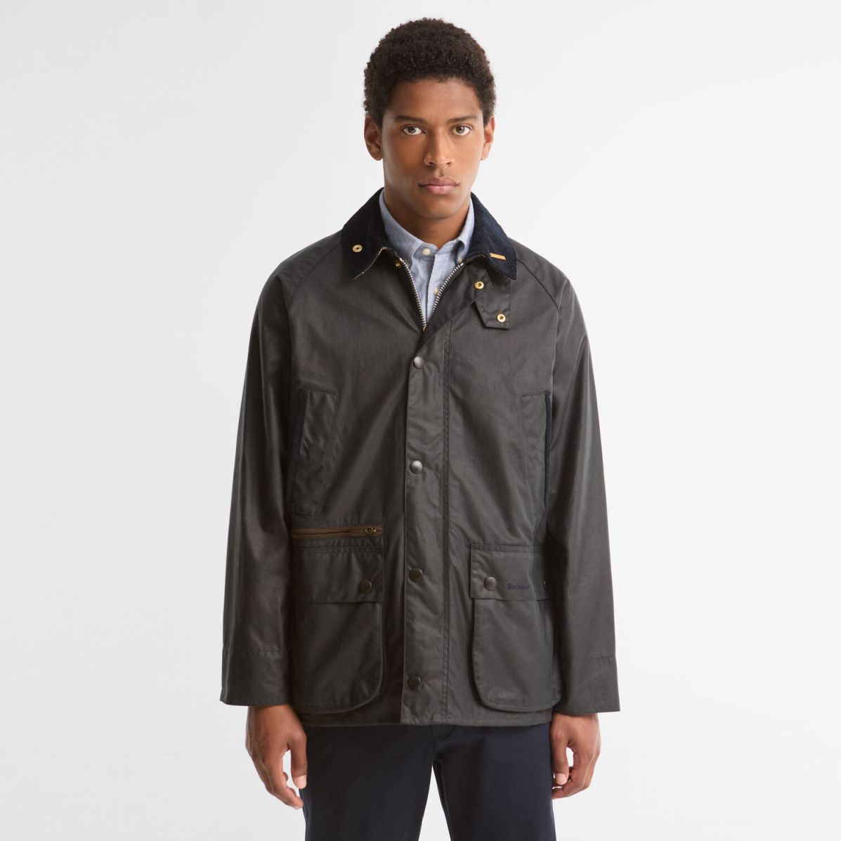 Barbour Icons Bedale Wax Jas Navy