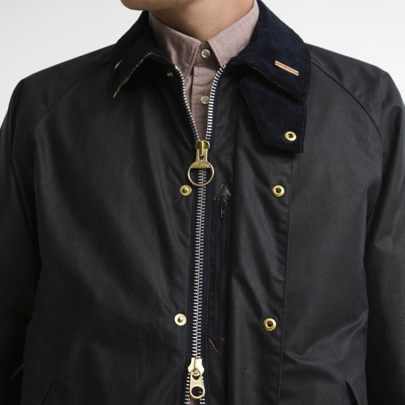 Barbour Icons Transport Wax Jas Navy