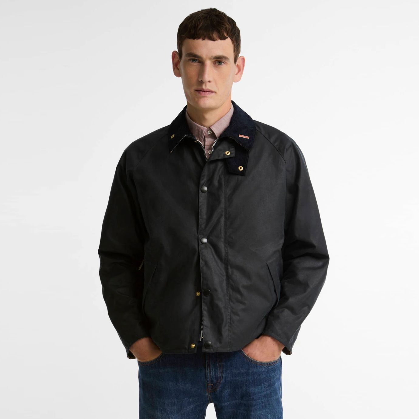 Barbour Icons Transport Wax Jas Navy