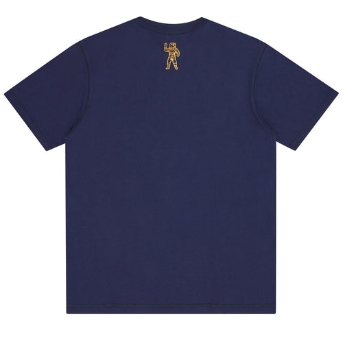 Billionaire Boys Club Embroidered Crest Logo T-shirt Navy