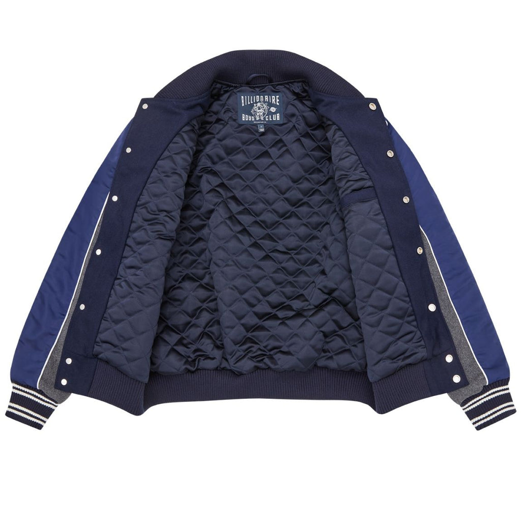 Billionaire Boys Club Neon Arch Logo Varsity Jack Navy