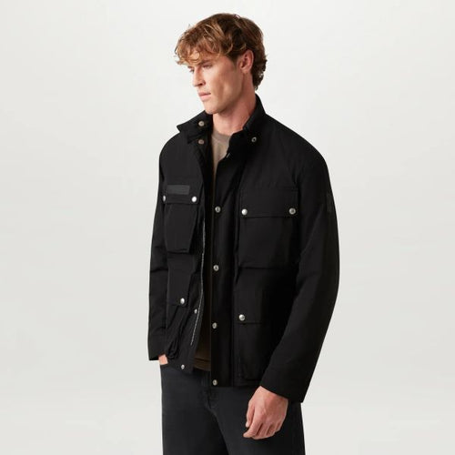 Belstaff Competition Field Jas Zwart