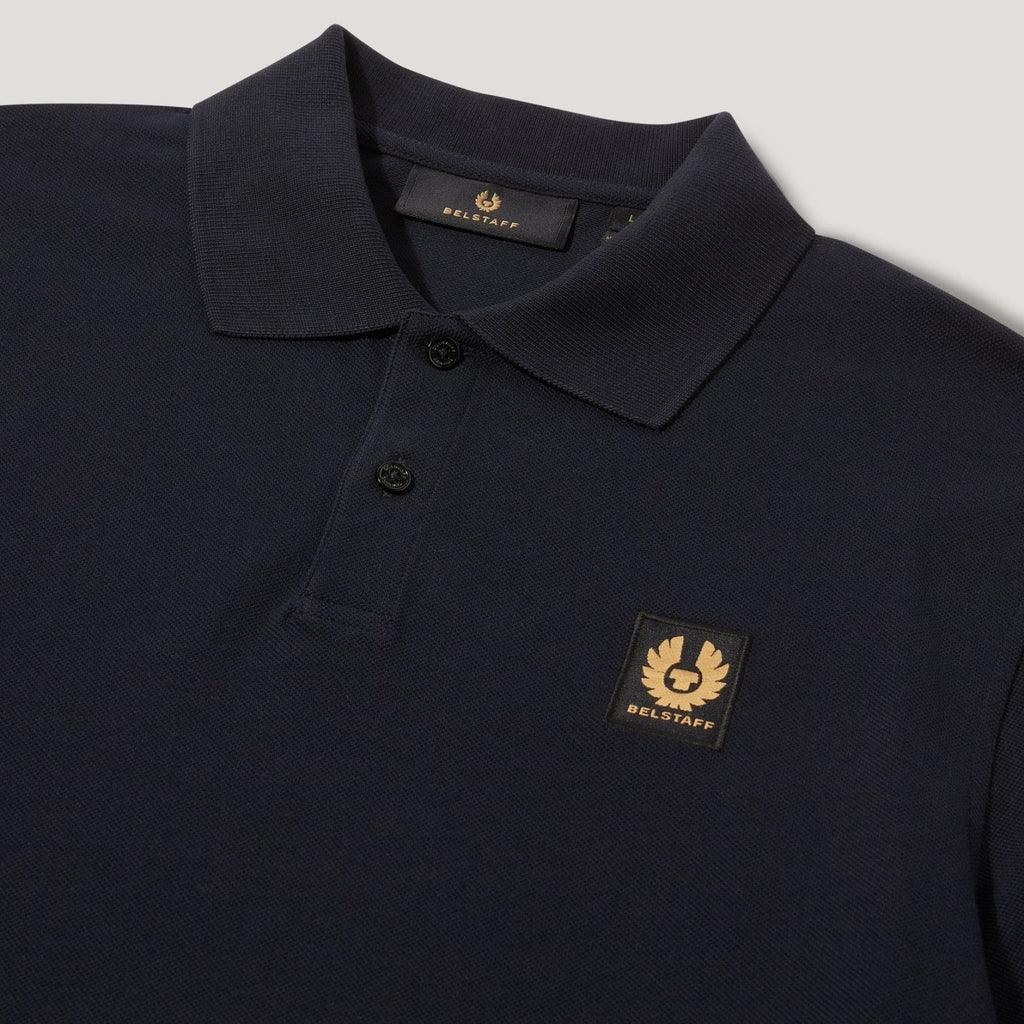 Belstaff Longsleeve Polo Navy