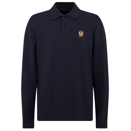 Belstaff Longsleeve Polo Navy