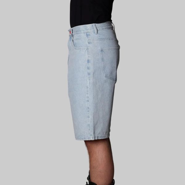 BeWider Super Loose Korte Broek Licht Blauw