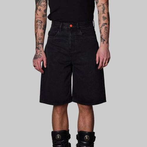 BeWider Super Loose Korte Broek Zwart