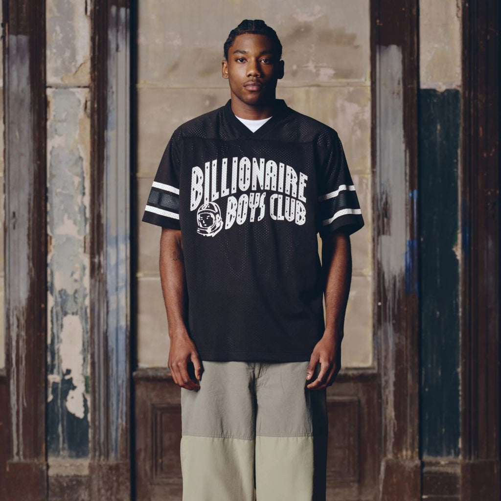 Billionaire Boys Club Arch Logo Football Shirt Zwart