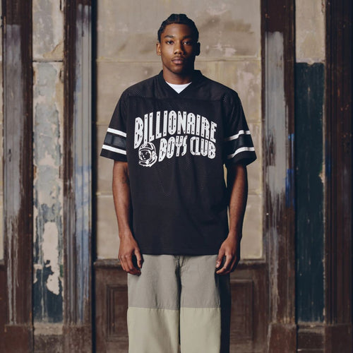 Billionaire Boys Club Arch Logo Football Shirt Zwart