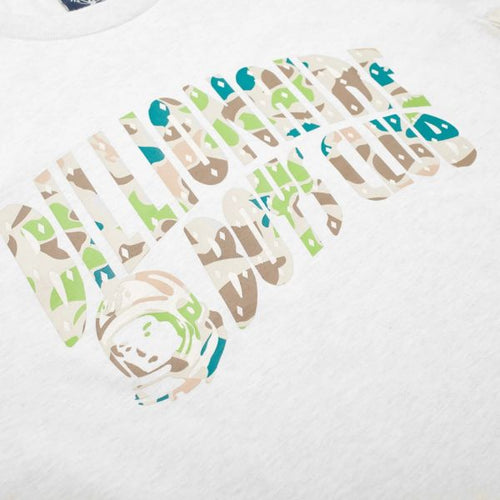 Billionaire Boys Club Camo Arch Logo T-shirt Off White