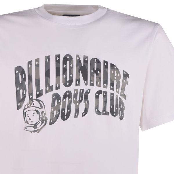 Billionaire Boys Club Camo Arch Logo T-shirt Wit