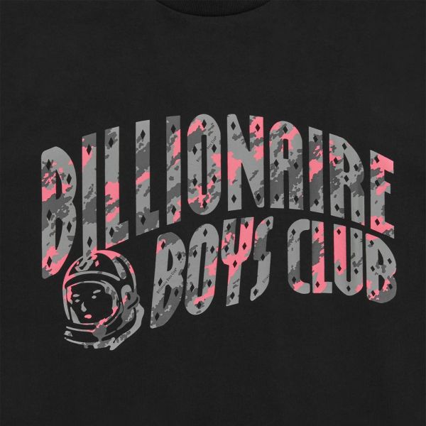 Billionaire Boys Club Camo Arch Logo T-shirt Zwart
