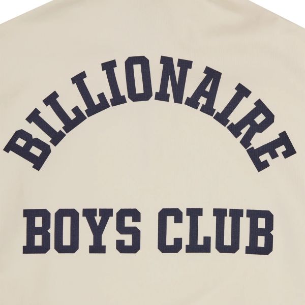 Billionaire Boys Club Mascot Quarter Zip Sweater Off White