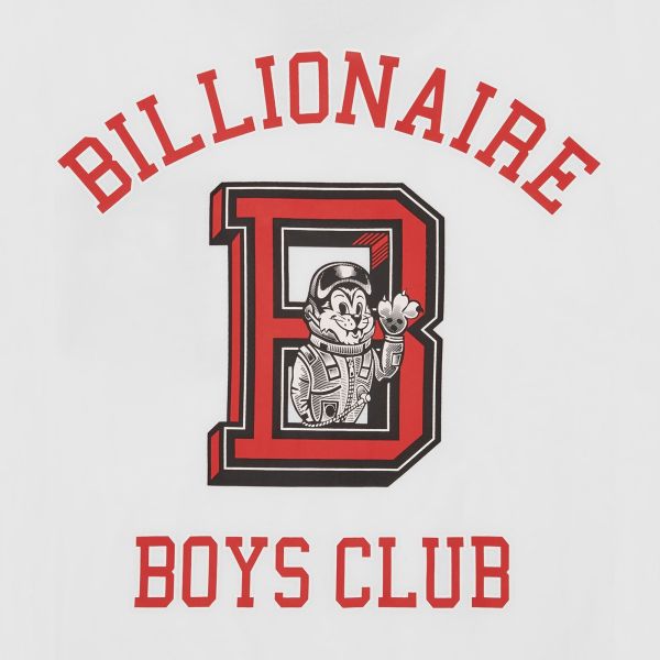 Billionaire Boys Club College Mascot T-shirt Wit