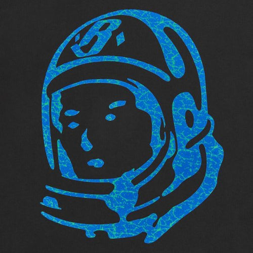 Billionaire Boys Club Cracked Flock Print Astro T-shirt Zwart