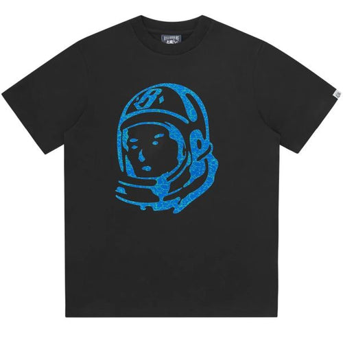 Billionaire Boys Club Cracked Flock Print Astro T-shirt Zwart