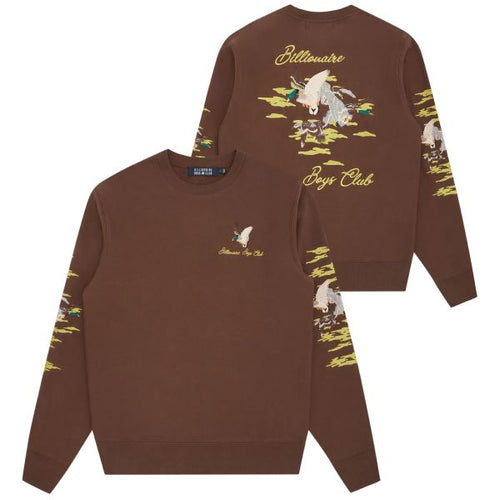 Billionaire Boys Club Duck Embroidered Sweater Bruin
