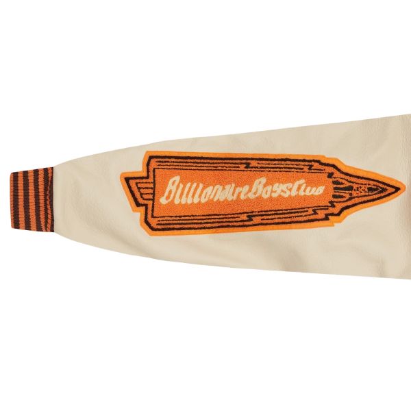 Billionaire Boys Club Leather Sleeve Galaxy Varsity Jack Bruin