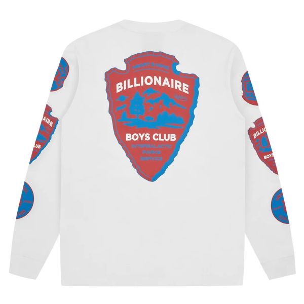 Billionaire Boys Club Parks Longsleeve T-shirt Wit