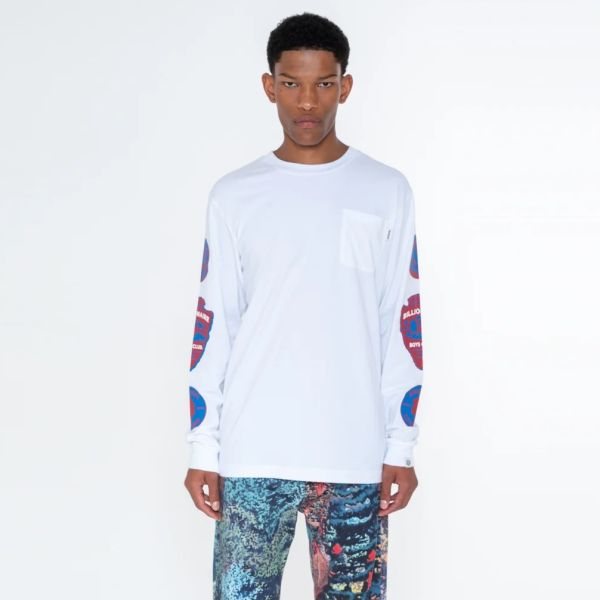 Billionaire Boys Club Parks Longsleeve T-shirt Wit