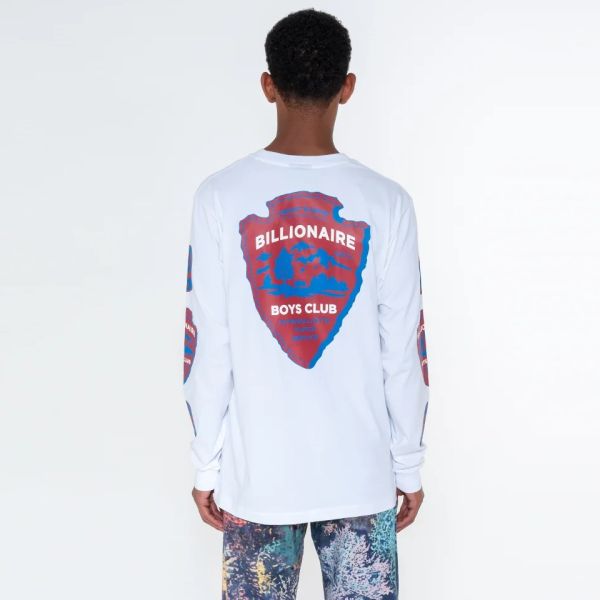 Billionaire Boys Club Parks Longsleeve T-shirt Wit