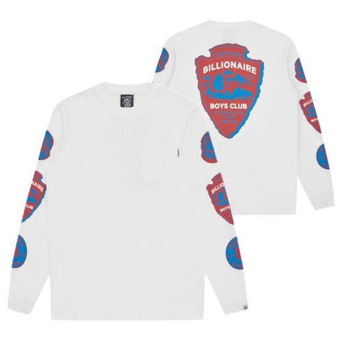 Billionaire Boys Club Parks Longsleeve T-shirt Wit