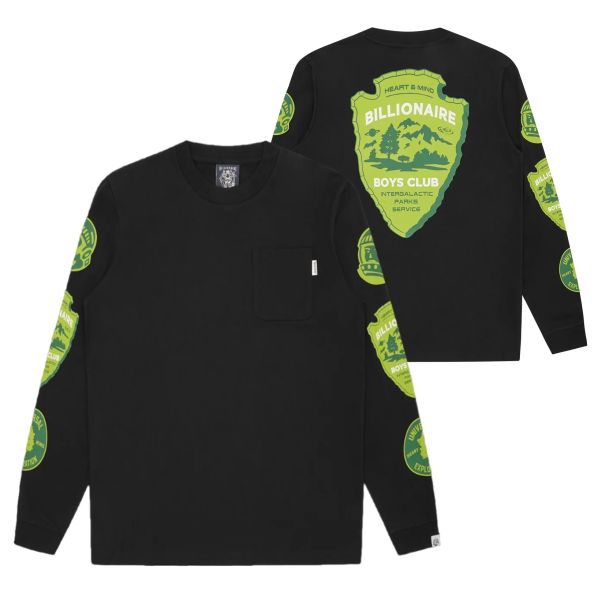 Billionaire Boys Club Parks Longsleeve T-shirt Zwart
