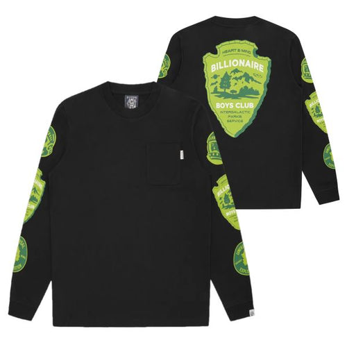 Billionaire Boys Club Parks Longsleeve T-shirt Zwart