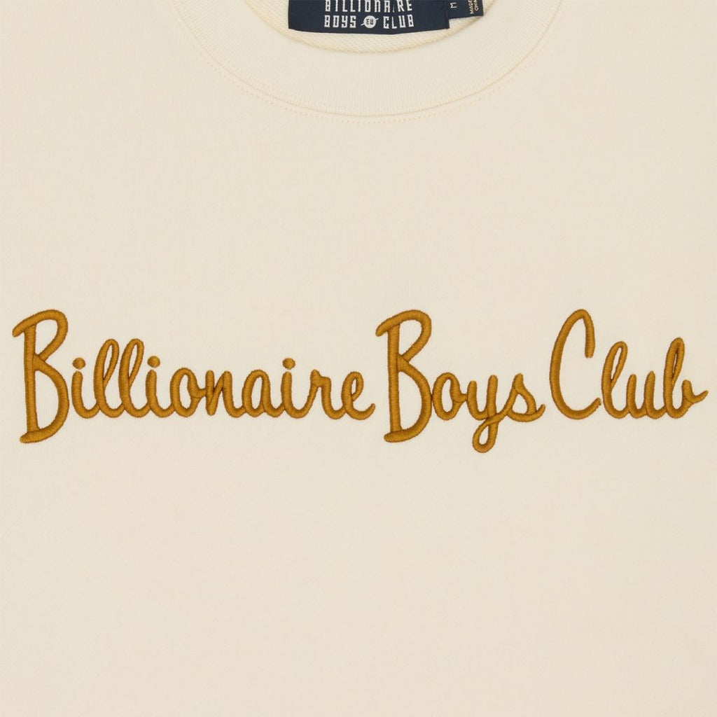 Billionaire Boys Club Signature Sweater Off White