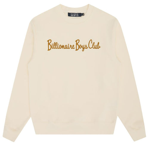 Billionaire Boys Club Signature Sweater Off White